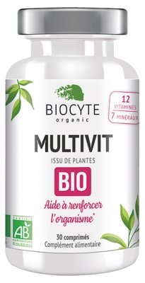 Biocyte Multivit Bio 30 Comprimés