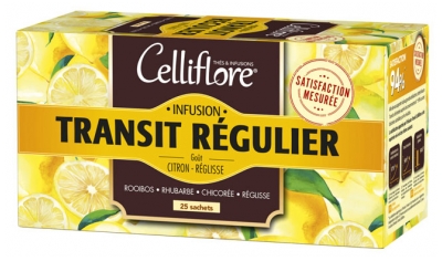 Celliflore Infusion Transit Régulier 25 Sachets
