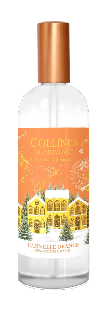 Parfum d'Intérieur Cannelle Orange 100ml Collines de Provence