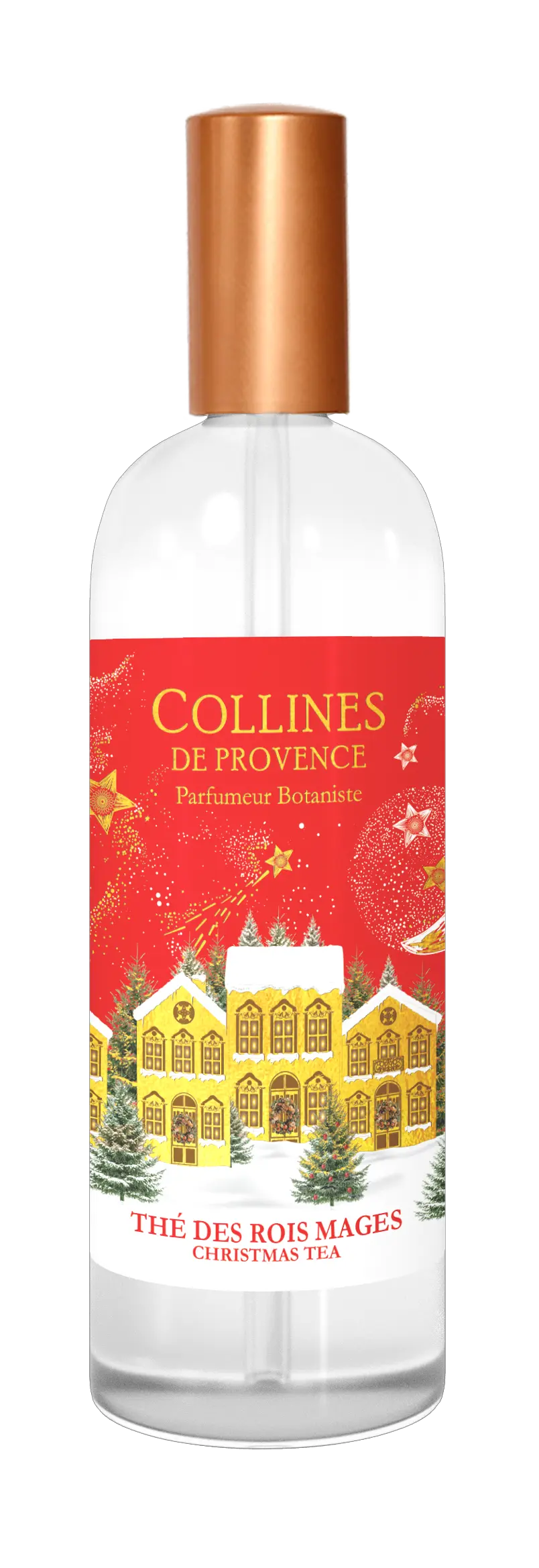 [844FgT00004w32d] Parfum d'Intérieur Thé des Rois Mages 100ml Collines de Provence