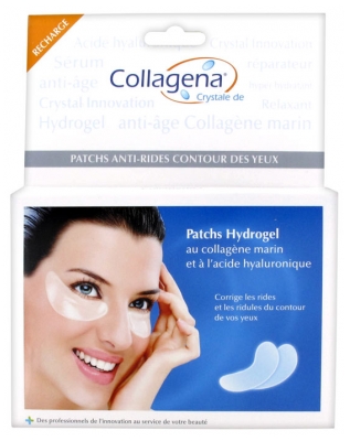 Collagena Patchs Anti-Rides Contour des Yeux 16 Patchs Hydrogel