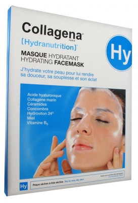 Collagena Hydranutrition Masque Hydratant Peaux Sèches à Très Sèches 5 Masques