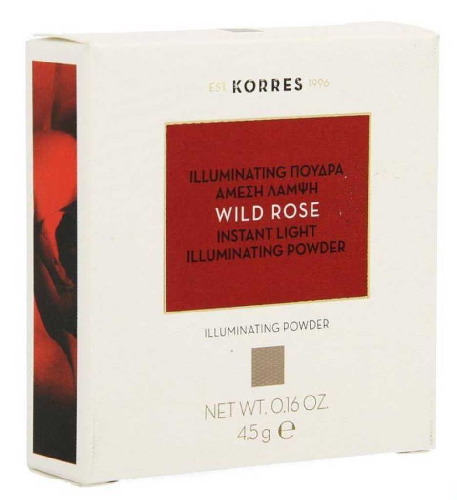 Poudre Illuminatrice Rose Sauvage Doré Korres