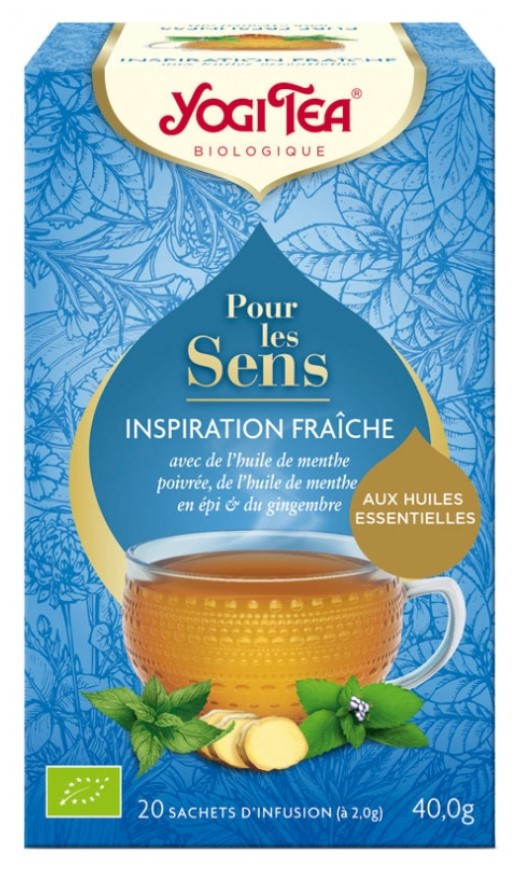 Pour les Sens Inspiration Fraîche Bio Yogi Tea