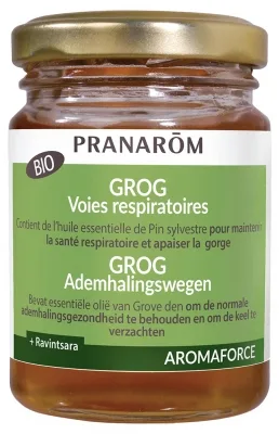 [NgRT011uyRT0023144] Pranarôm Aromaforce Grog Voies Repiratoires Bio 140 g