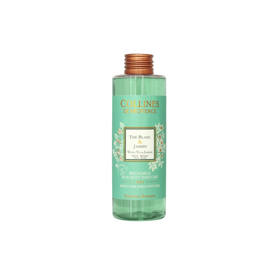 [NgRT011uyRT0024252] Recharge Thé Blanc et Jasmin 200ml Collines de Provence