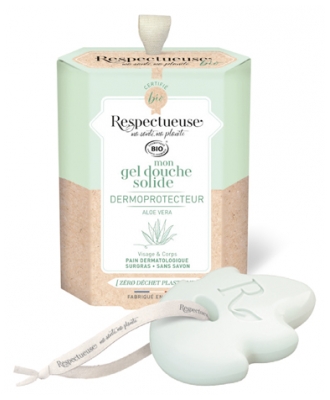 Respectueuse Mon Gel Douche Solide Dermoprotecteur Bio 75 g