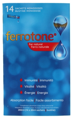 Ferrotone Fer Naturel 14 Sachets