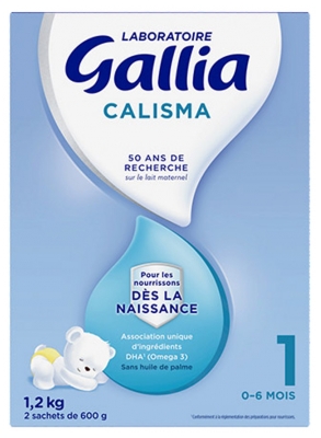 Gallia Calisma 1er Âge 0-6 Mois 1,2 kg