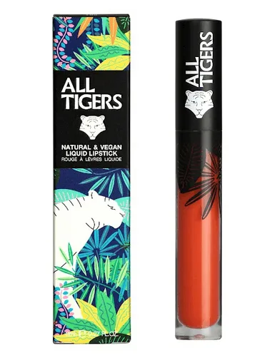 Rouge à Lèvres Liquide Orange Corail All Tigers