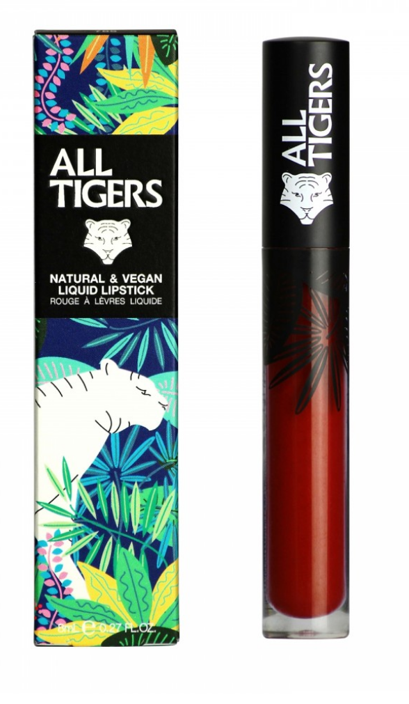 Rouge à Lèvres Liquide Rouge Brun All Tigers