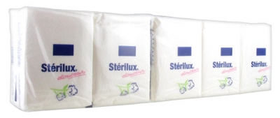 Hartmann Stérilux Douceur 10 Paquets de 10 Mouchoirs Blancs Format Poche