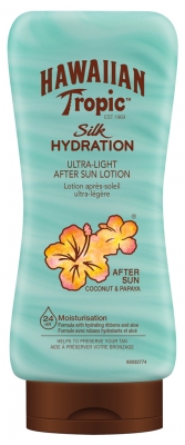 Hawaiian Tropic Silk Hydratation Lotion Après-Soleil Ultra-Légère 180 ml