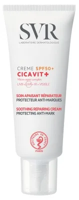[NgRT011uyRT0025147] SVR Cicavit+ Crème SPF50+ Soin Apaisant Réparateur Protecteur Anti-Marques 40 ml