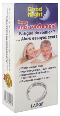 Huyder Pharma Good Night Bague Anti-Ronflement Large