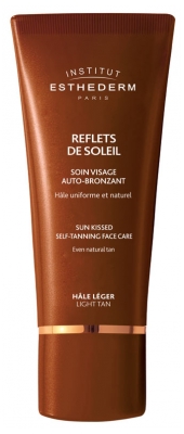 Institut Esthederm Reflets de Soleil Soin Visage Auto-Bronzant Hâle Léger 50 ml