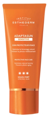 Institut Esthederm Adaptasun Sensitive Soin Protecteur Visage Soleil Fort 50 ml