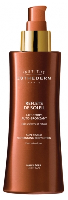 Institut Esthederm Reflets de Soleil Lait Corps Auto-Bronzant Hâle Léger 150 ml