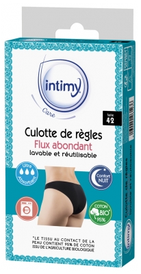 Intimy Care Culotte de Règles Flux Abondant