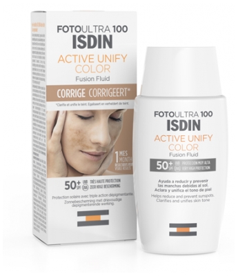 Isdin FotoUltra 100 Active Unify Color Fusion Fluid SPF50+ 50 ml