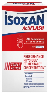 Isoxan Actiflash 28 Comprimés Effervescents