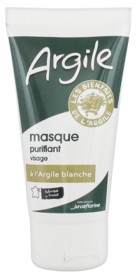 Juvaflorine Masque Purifiant Visage à l'Argile Blanche 50 ml