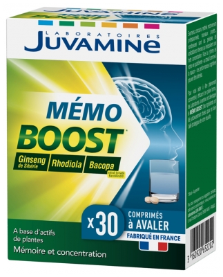 Juvamine Mémo Boost 30 Comprimés