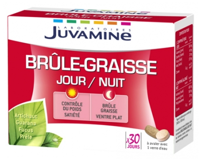 Juvamine Brûle-Graisse Jour/Nuit 60 Comprimés