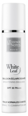 L'Essence des Notes White Leaf Émulsion Éclaircissante SPF30 PA+++ 40 ml