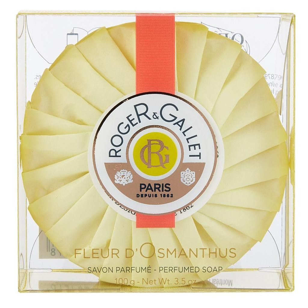 Savon Boite Cristal Fleur d'Osmanthus Roger & Gallet