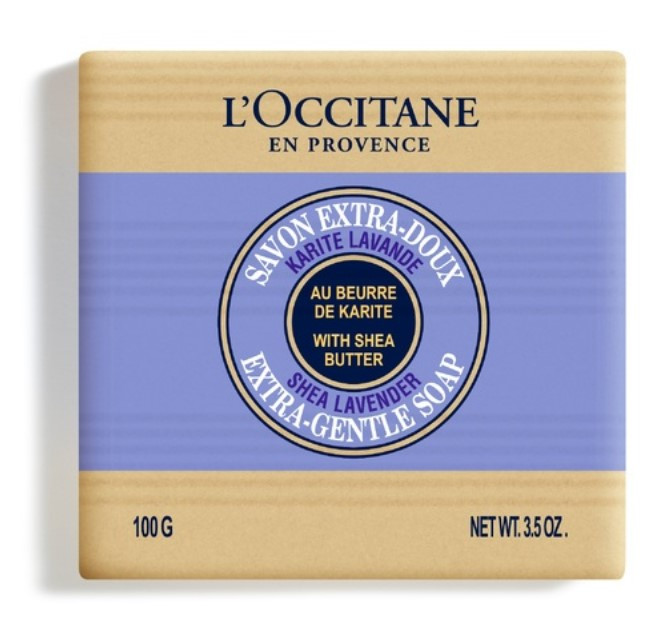 [NgRT011uyRT0025756] Savon Extra Doux Lavande Karité 100g L'Occitane en Provence