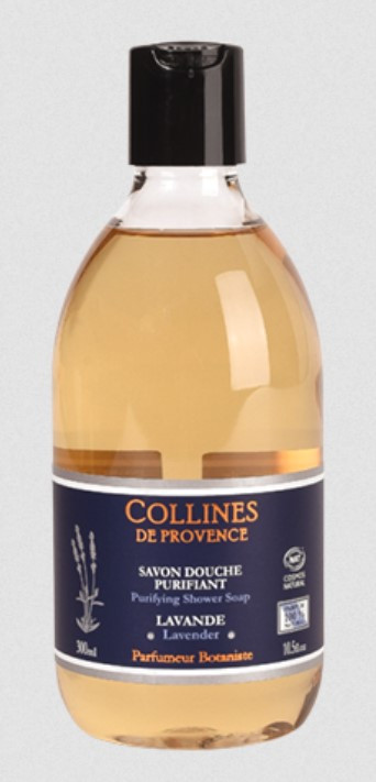 Savon douche lavande naturelle 300ml Collines de Provence