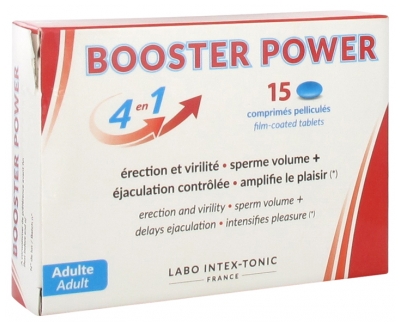 Labo Intex-Tonic Booster Power 15 Comprimés