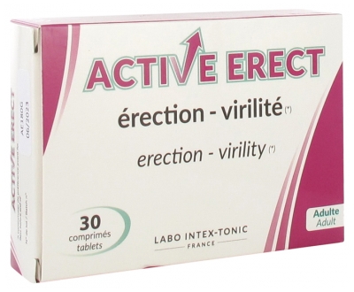 Labo Intex-Tonic Active Erect Erection et Virilité 30 Comprimés