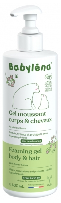 Laboratoire CCD Babyléna Gel Moussant Corps & Cheveux Bio 400 ml