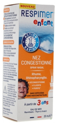 Laboratoire de la Mer Respimer Enfant Nez Congestionné Spray Nasal 20 ml