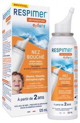 Laboratoire de la Mer Respimer Décongestion Enfant Nez Bouché 125 ml