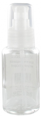 Laboratoire du Haut-Ségala DIY Flacon Verre Transparent avec Pompe et Capot 50 ml
