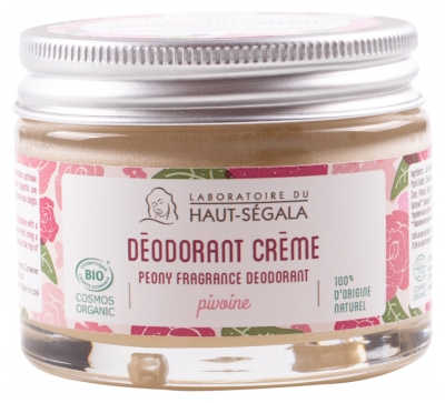 Laboratoire du Haut-Ségala Déodorant Crème Pivoine Bio 50 g