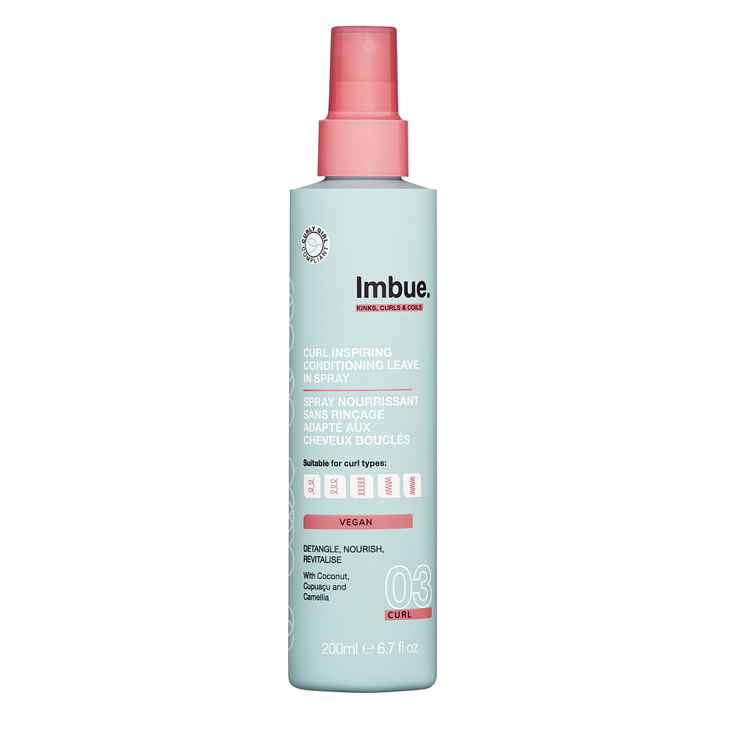 [NgRT011uyRT0026886] Spray Nourrissant Sans Rinçage Cheveux Bouclés Imbue