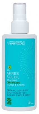 Laboratoire du Haut-Ségala Gel Après Soleil Bio 125 g