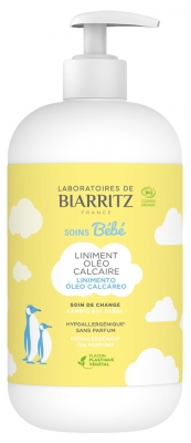Laboratoires de Biarritz Liniment Oléo-Calcaire Bio 500 ml