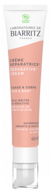 Laboratoires de Biarritz Alga Cicosa Crème Réparatrice Bio 40 ml
