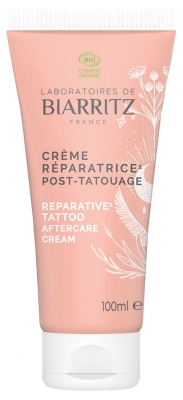 Laboratoires de Biarritz Crème Réparatrice Post-Tatouage Bio 100 ml
