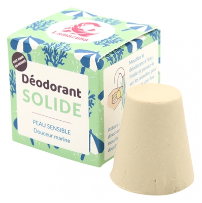 Lamazuna Déodorant Solide Peau Sensible Douceur Marine 30 ml