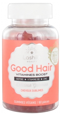 Lashilé Beauty Good Hair Vitamines Boost Cheveux Sublimes 60 Gummies