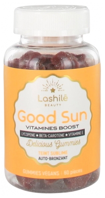 Lashilé Beauty Good Sun Vitamines Boost Teint Sublime Auto-Bronzant 60 Gummies