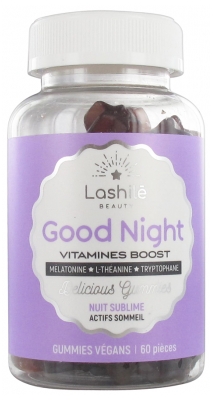 Lashilé Beauty Good Night Vitamines Boost Nuit Sublime 60 Gummies