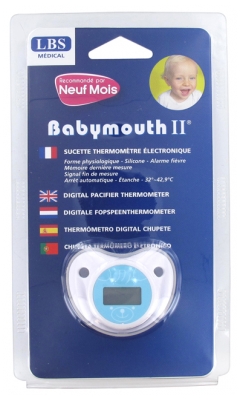 LBS Médical Babymouth II Tétine Thermomètre Électronique