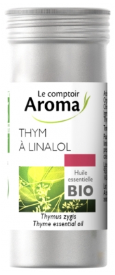 Le Comptoir Aroma Huile Essentielle Thym à Linalol (Thymus zygis) Bio 5 ml